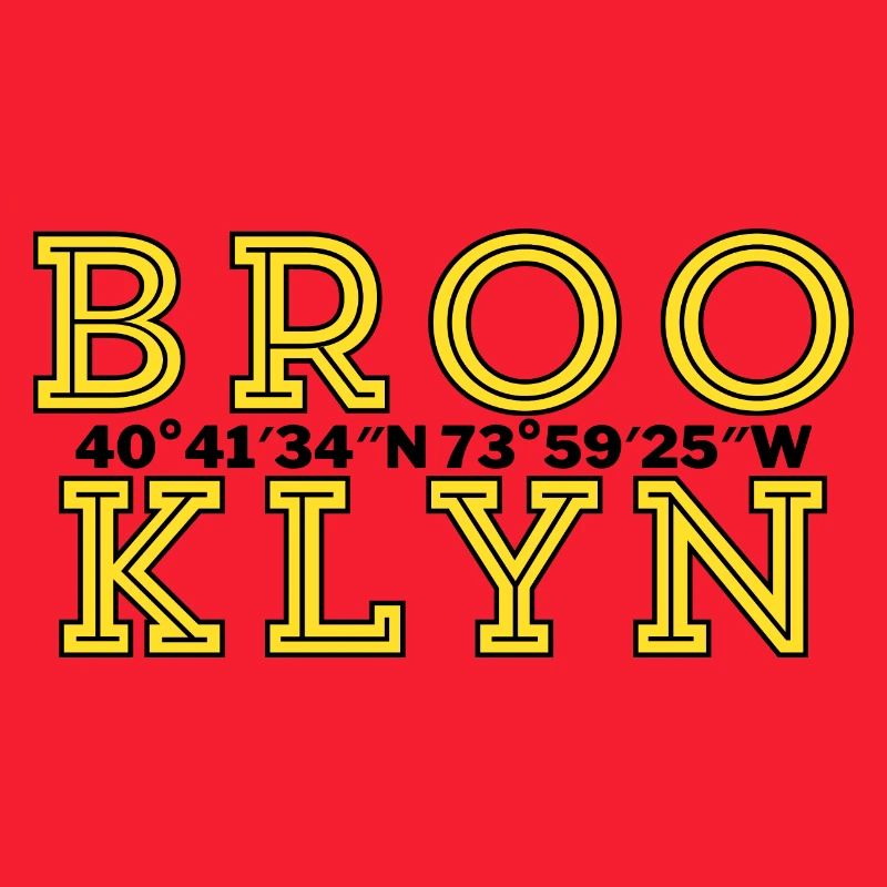 Brooklyn - 40°41′34"N 73°59′25"W