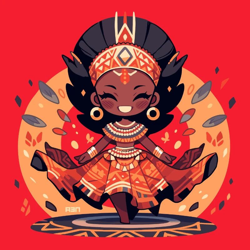 Afro Ballerina