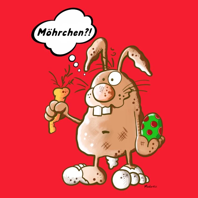 Osterhase mit Möhrchen