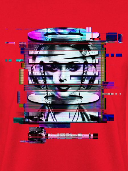 Glitch Techno Girl