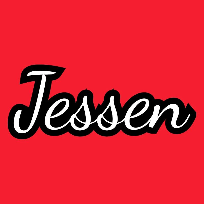Jessen - Textdesign mit Stadtnamen