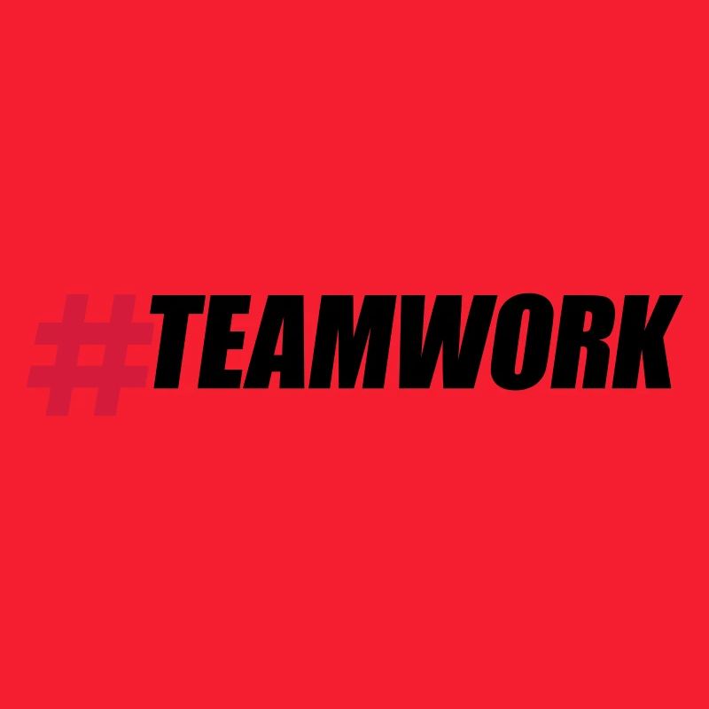 Hashtag Teamwork Logo Design Crew Amis Groupe B