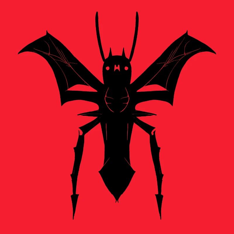 Fliegende Spinne