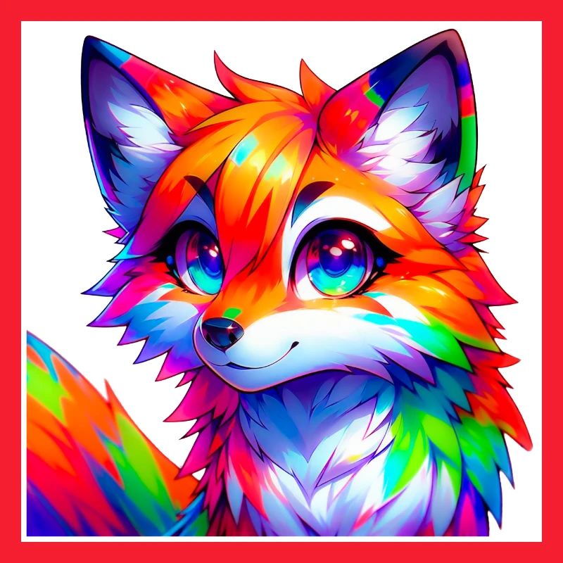 Bunter Fuchs