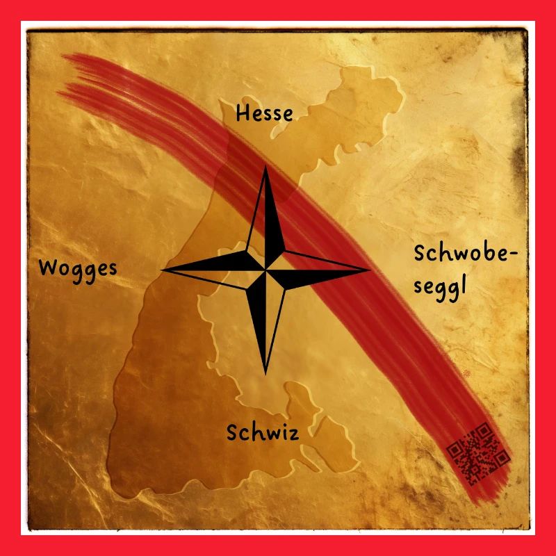 Badischer Kompass / Windrose II.