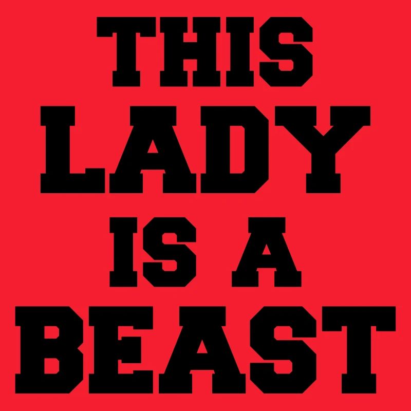 This lady is a Beast