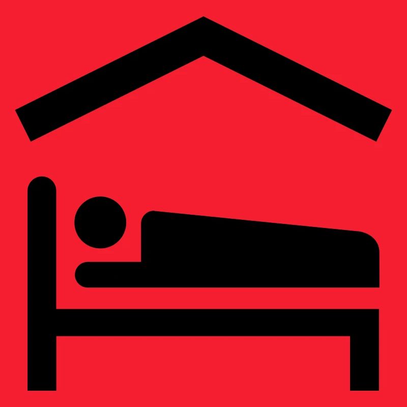 Bed, Backpacker, House, Haus, Herberge