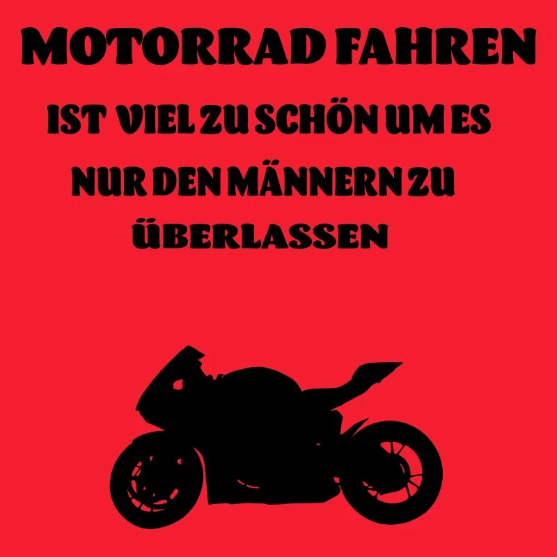 Motorrad fahren ist