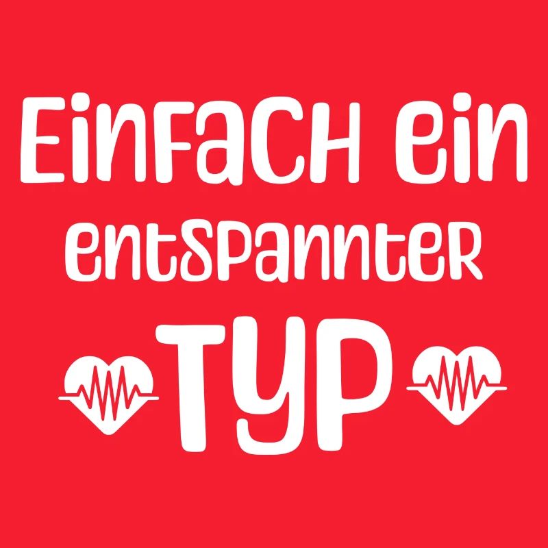 Entspannter Typ
