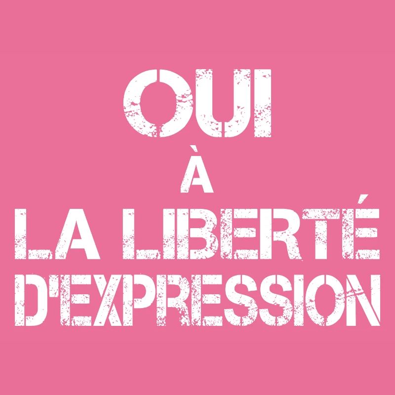 Oui a la liberté d'expression