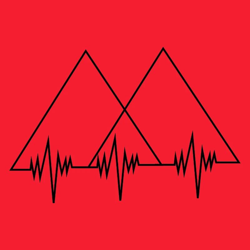 Heartbeat - Double Triangle - Mountain - (2)