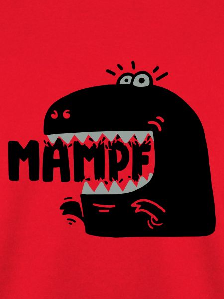 Super hungriger Mampf-T-Rex!