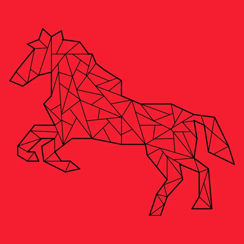 Pferd Origami