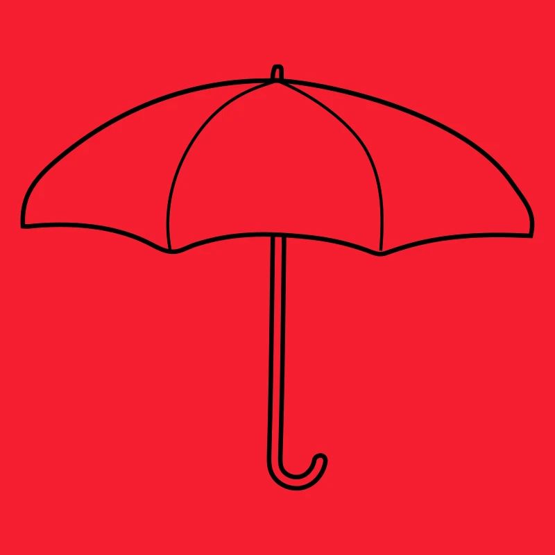 Design Parapluie rouge