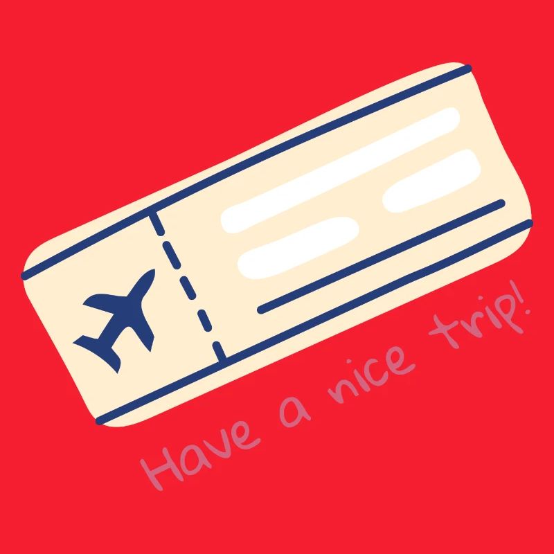 Plane ticket trip