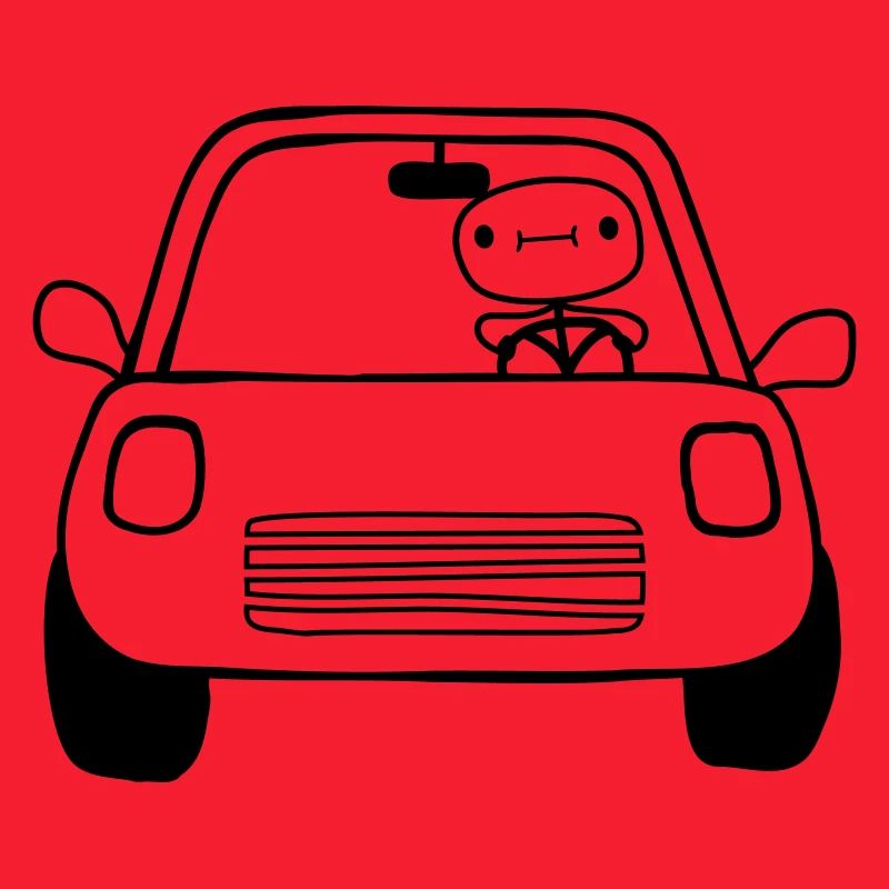 Auto Fahrer Comic