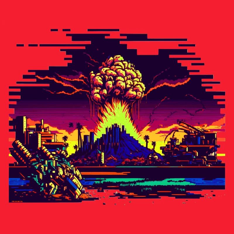 Quand la bombe atomique explose en 8 bits