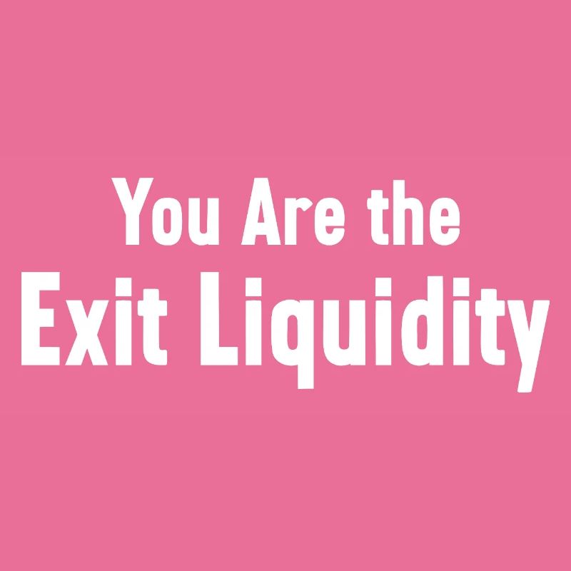 Sie sind das Exit-Liquiditäts-Krypto-Meme