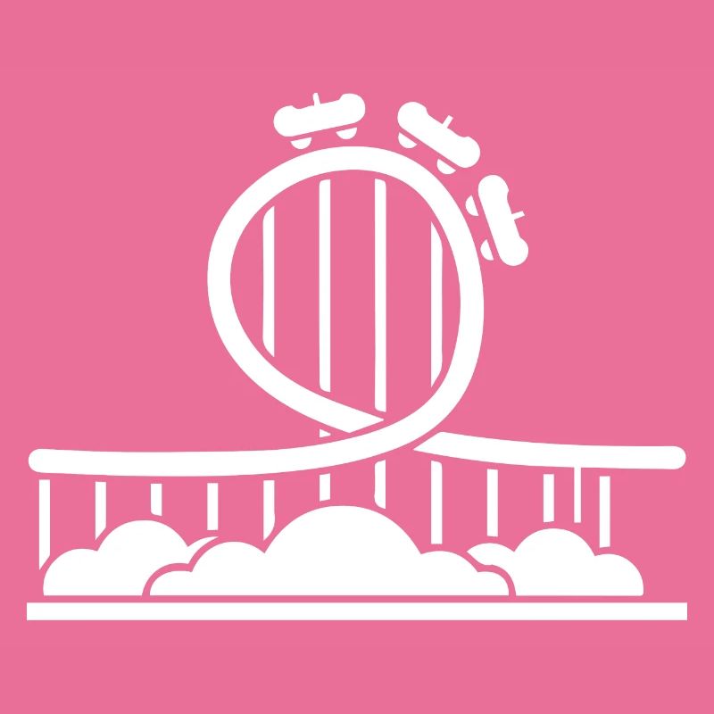 Rollercoaster Achterbahn