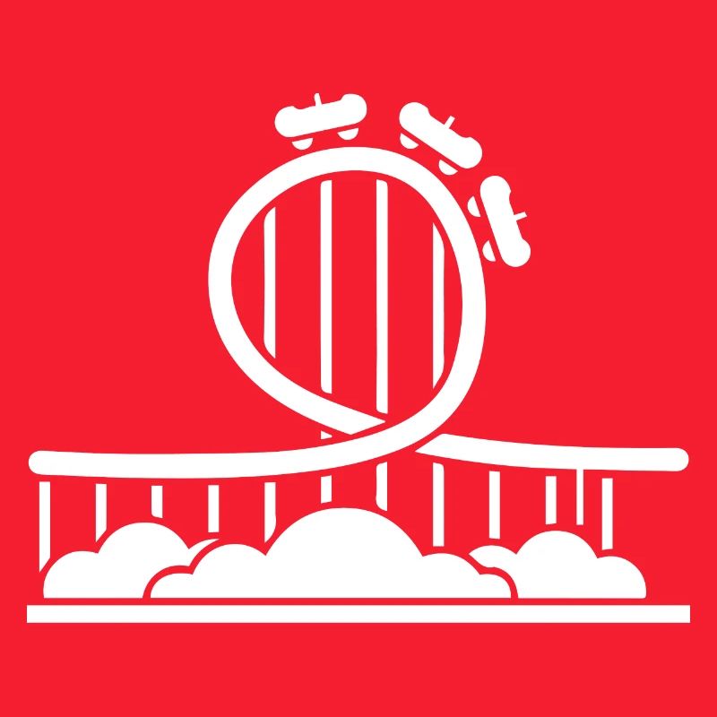 Rollercoaster Achterbahn