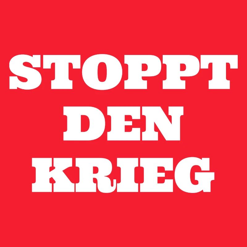 Stoppt den Krieg