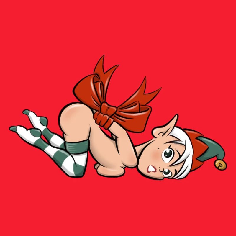 Bondage Weihnachtselfe