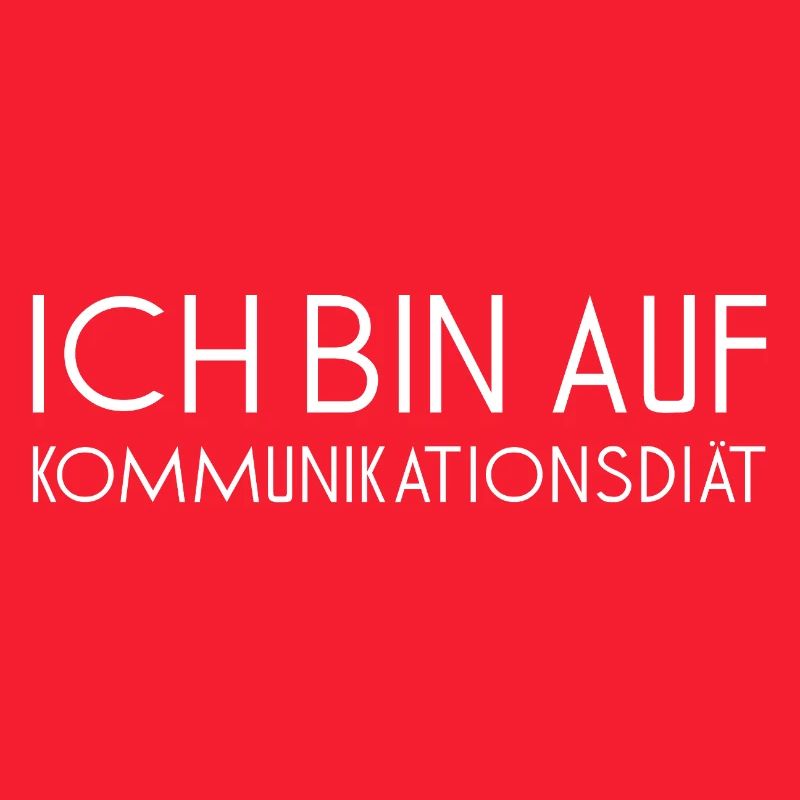Kommunikationsdiät Spruch