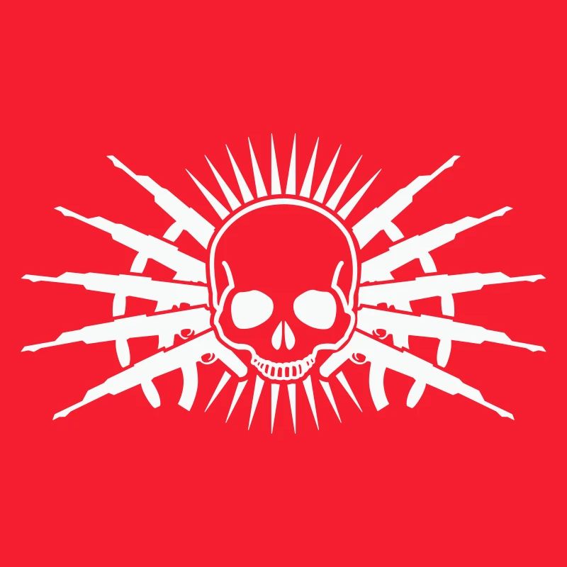skull guns