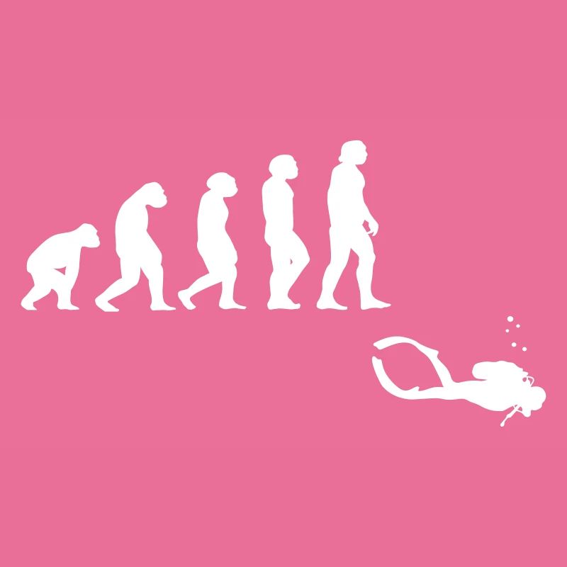 Evolution Tauchen mit Gerät