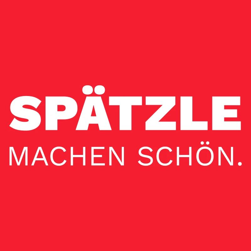 Spätzle machen schön - Farbwechsel