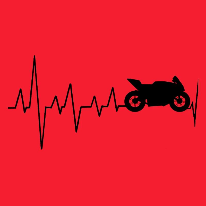 Biker-Herzschlag