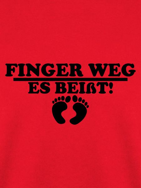 finger weg, es beißt
