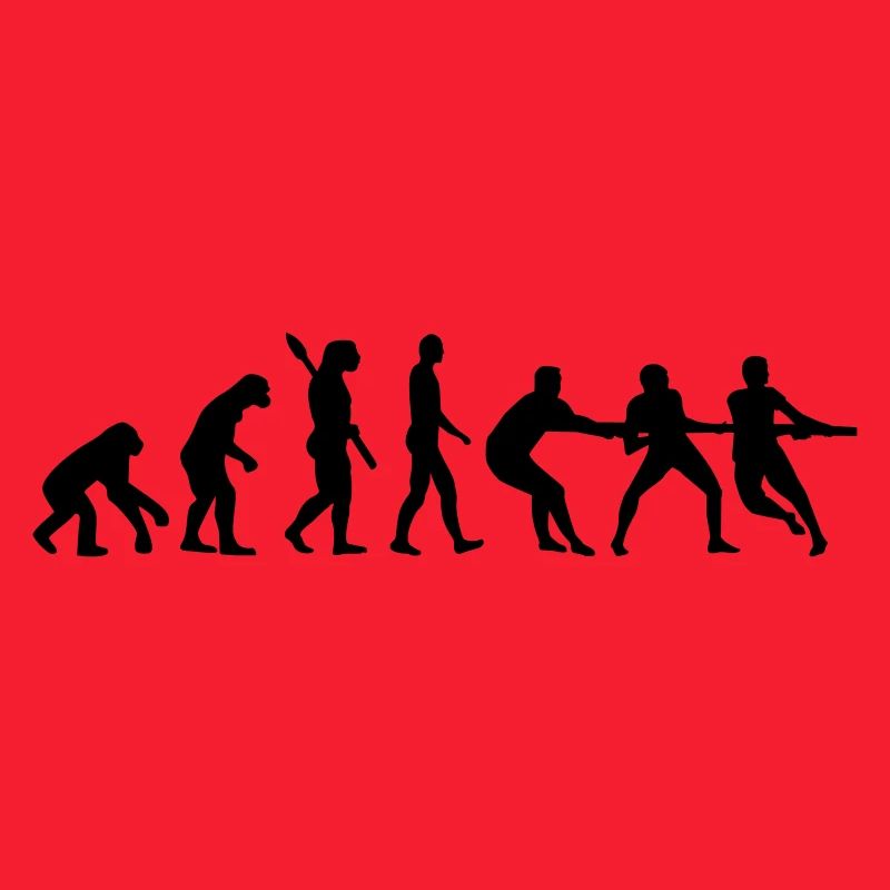 Evolution tug of war