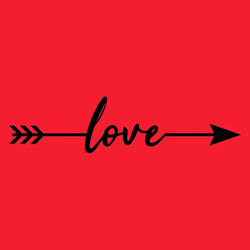 love bogenschuetze puls pfeil bogen schiessen tref