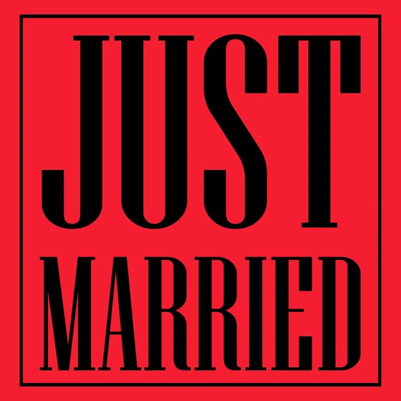 Just Married Hochzeit