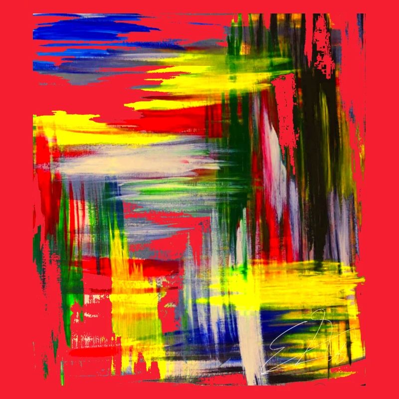 « In line » Acryl Paint 69 par Marco Eckenbrecht