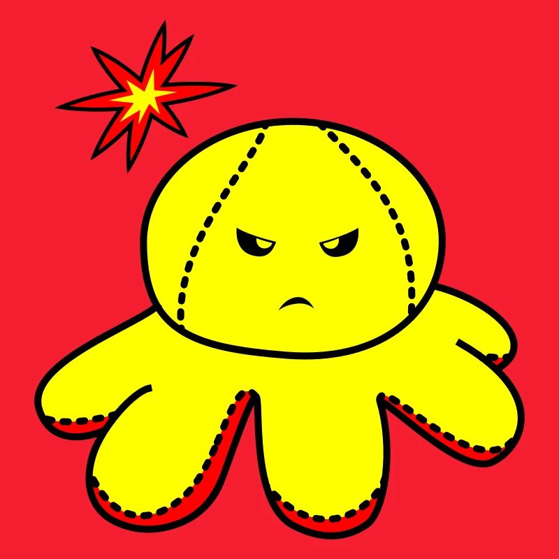 Octopus 2 wütend