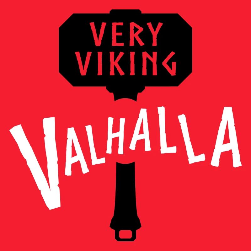 Walhalla Nordisches Krieger-Emblem