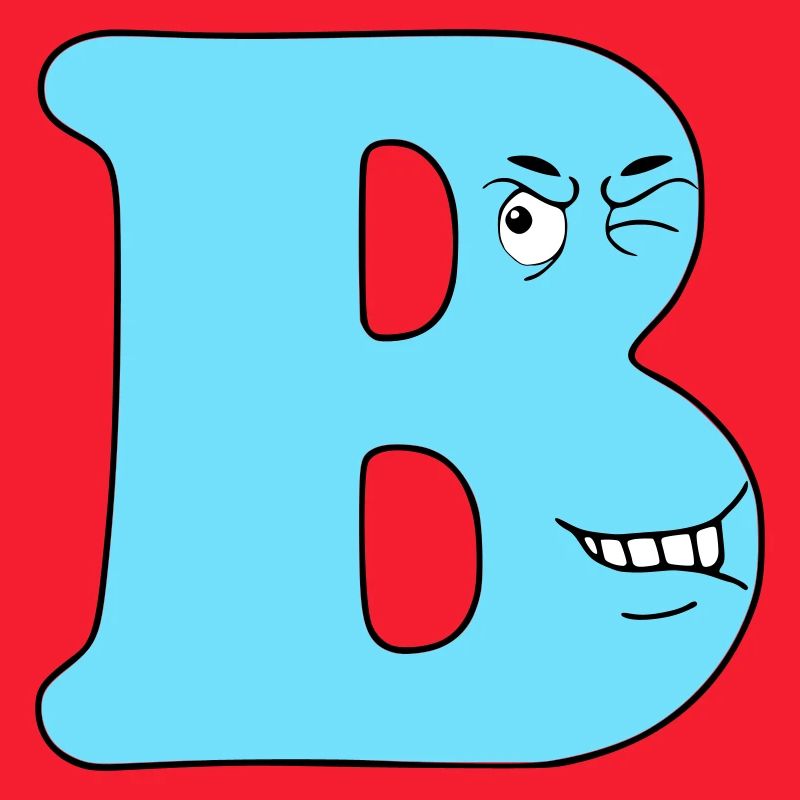 B