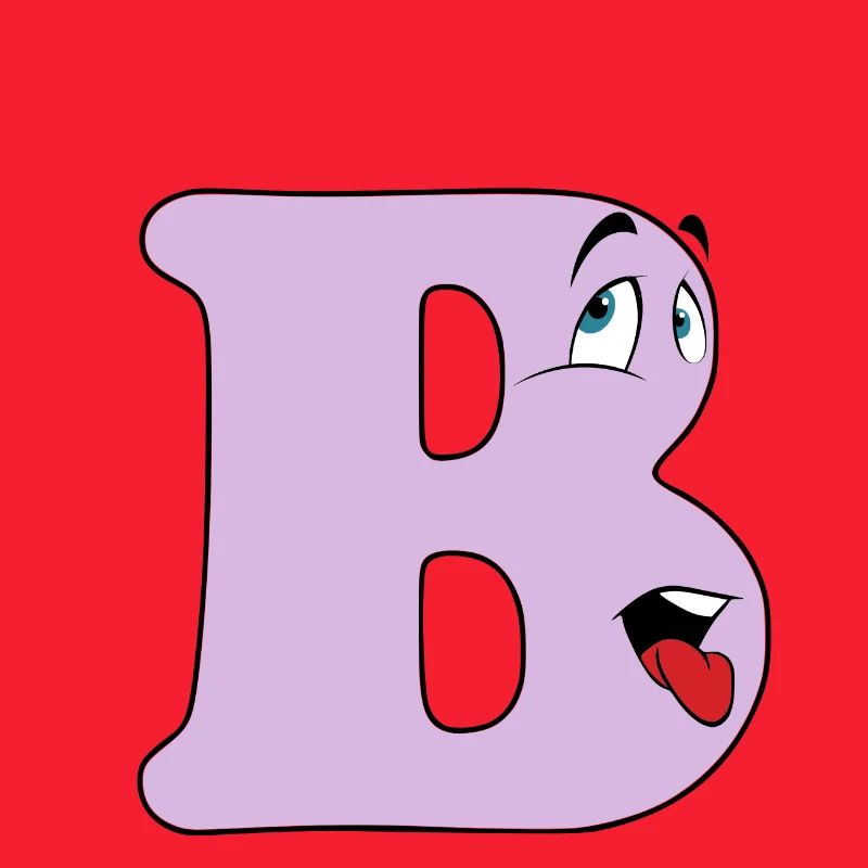 B