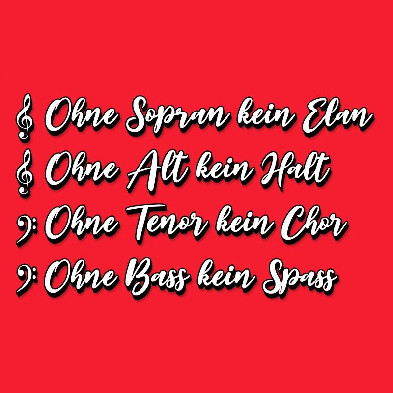 SATB Chor Spruch