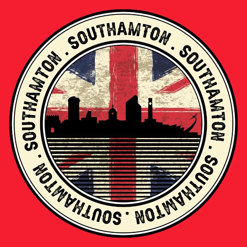 Southampton Skyline Union Jack Siegel