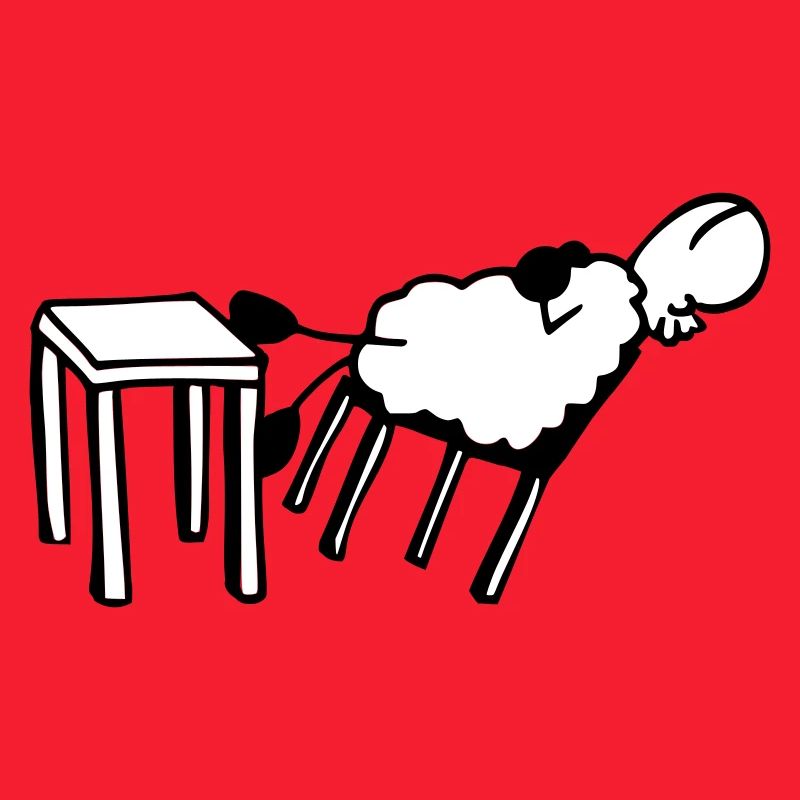Sleeping sheep