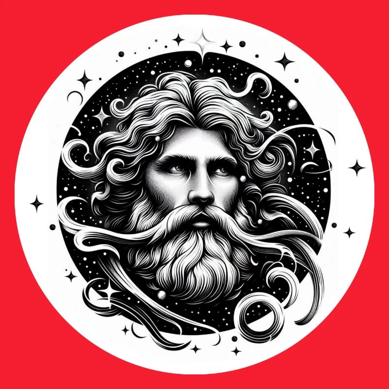 Kosmischer Sternenbart - Wassermann