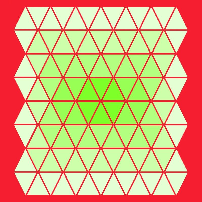 Green Gradient Pattern
