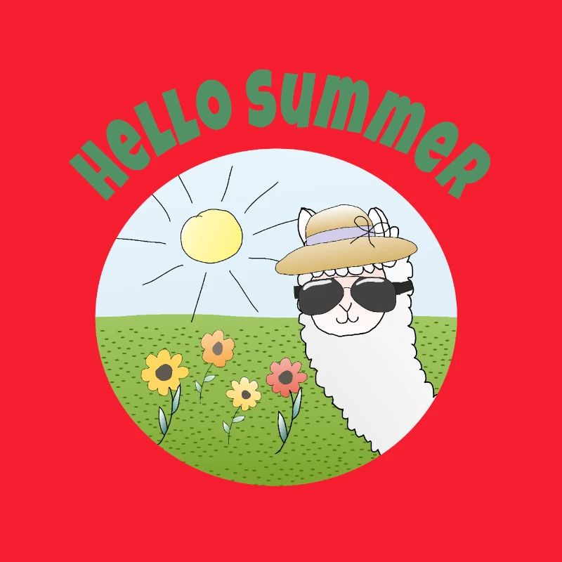 Hello Summer: Sonnenscheinalpaka