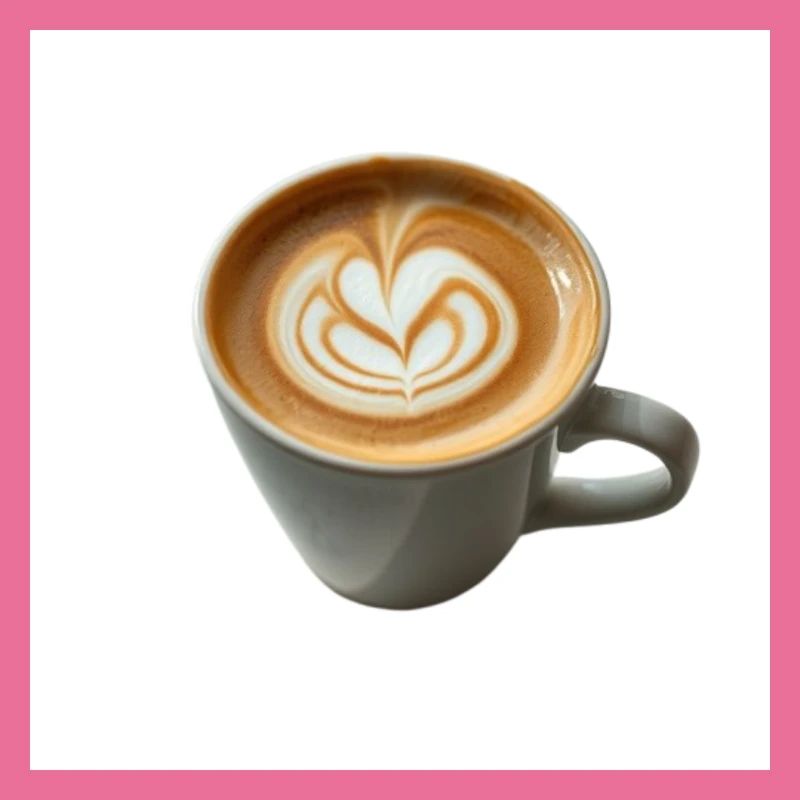 Latte Herzkunst Becherdesign
