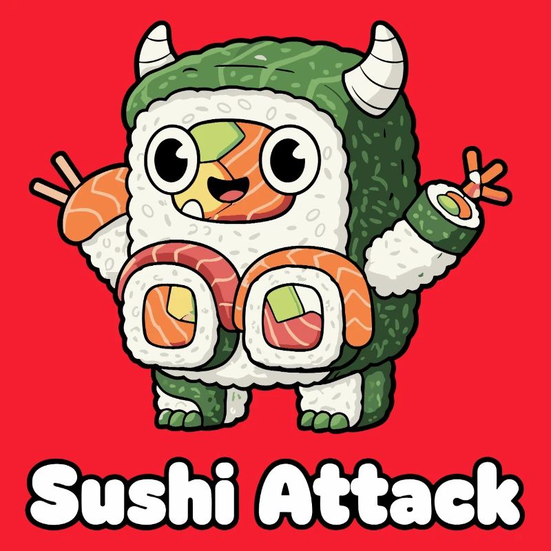 Sushi Attack Monster