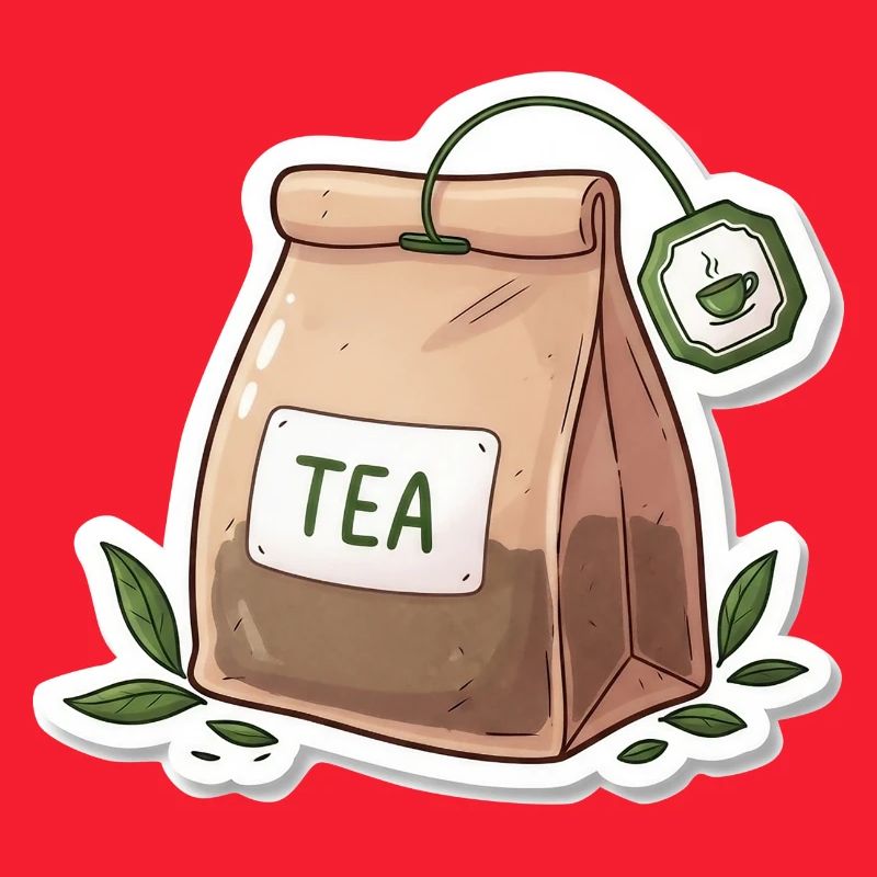 Teebeutel Illustration