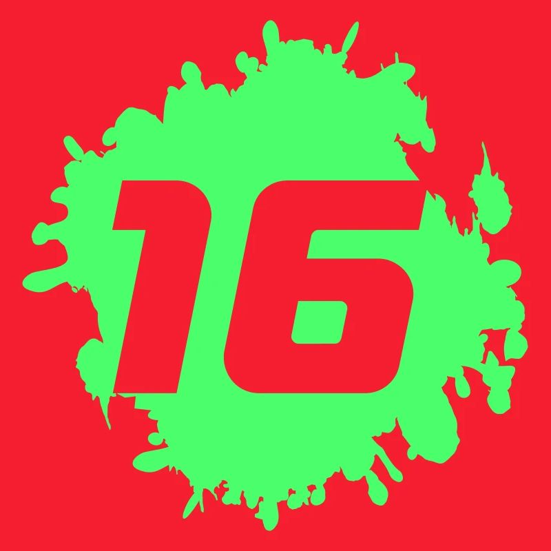 Neon Grün Spritz 16 Design
